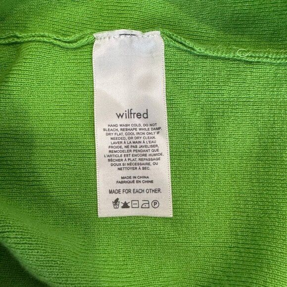 CROPPED ARITZIA WILFRED SWEATER MOCKNECK NEW CONDITION - Picture 10 of 10